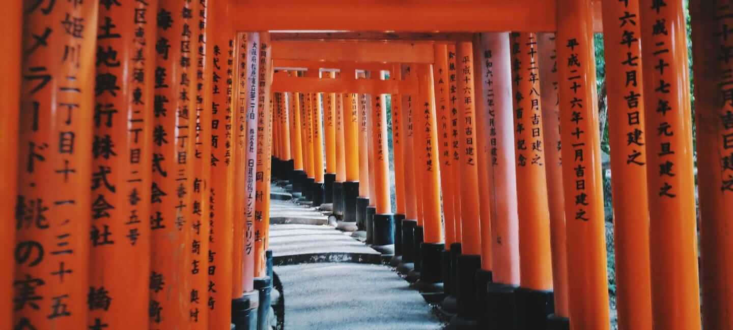 故事Inari Taisha神社日本京都