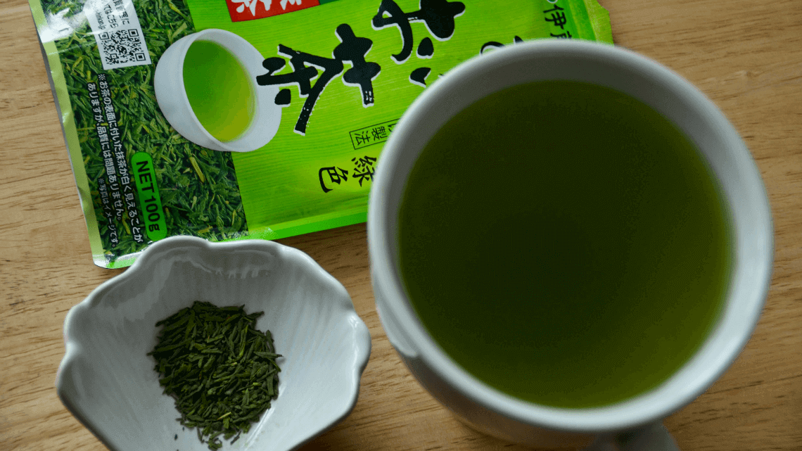 产自日本的伊藤煎茶，常见于杂货店