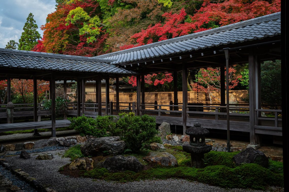 日本京都的花园