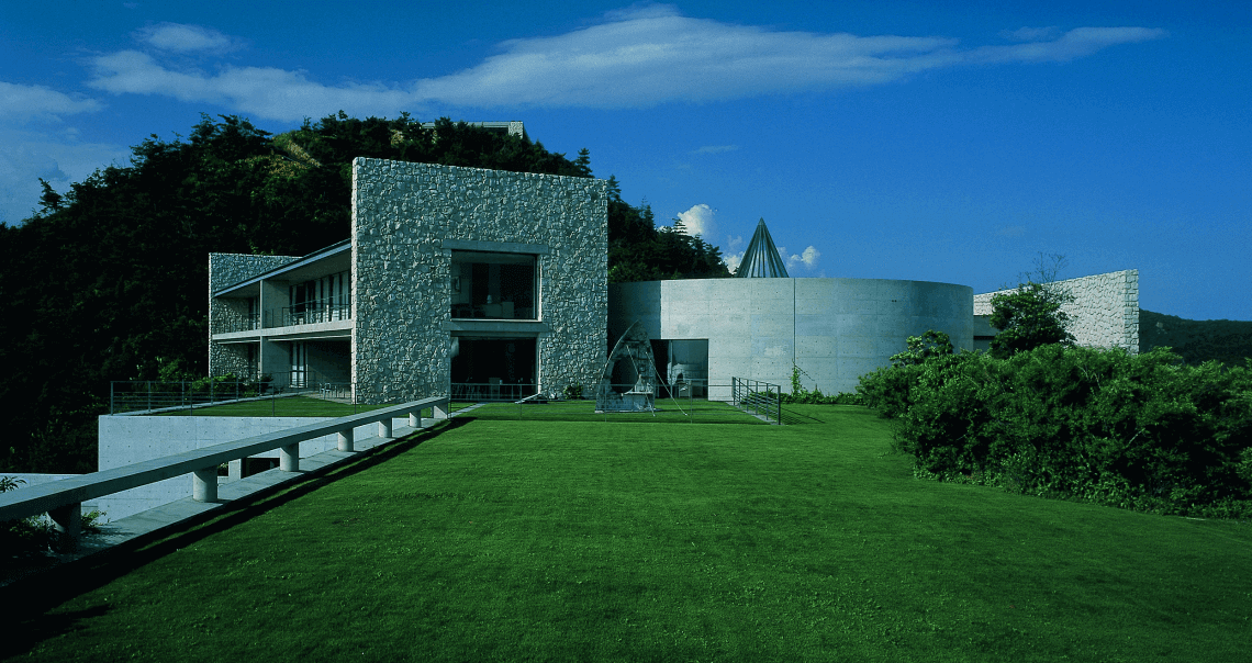 安藤忠雄的Benesse房子,直岛,日本